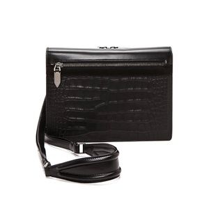 Helmut Lang black leather bag
